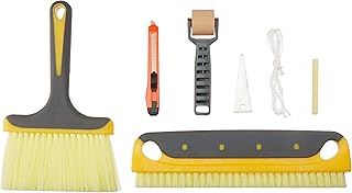 Amazon Basics Kit de pose de papier peint avec brosses, 7 pièces