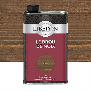 Libéron Brou de noix pour teinter et protéger vos meuble, 500mL