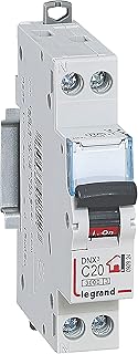Legrand - Disjoncteur Phase + Neutre - 20A - bornes à vis - 1 module