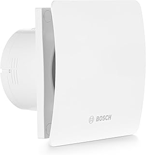 Bosch Ventilateur de Salle de Bain 1500 DH W 100 mm - Pour Ventilation dans la Salle de Bains et les Toilettes, Contre l