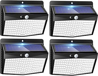 Éclairage extérieur : illuminez votre jardin avec style et sécurité Peasur Lampe Solaire Exterieur Detecteur de Mouvem
