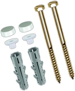 TOX Fixation WC sur Pied Toilet Plus, blanc, un ensemble, 04510136/S